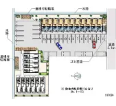 ★手数料０円★磐田市福田中島　月極駐車場（LP）